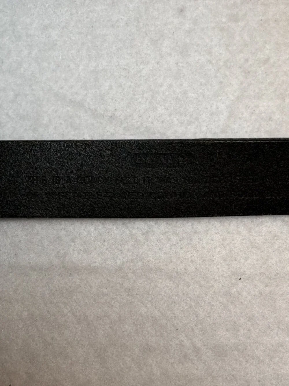 Coach Women's Black Leather Belt 6545 Silver Square Buckle Y2K Luxury Small